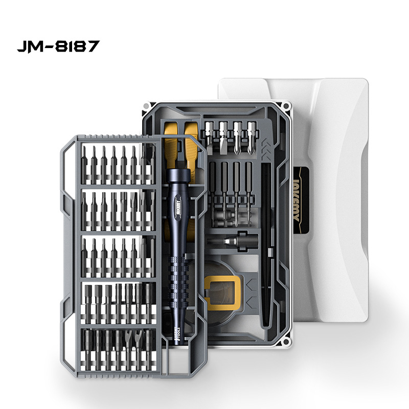 소형 만능 정밀 드라이버 세트 별나사 별비트 삼각형 안경 육각 미니드라이버 JM 8187 JM-8187 - 상품 이미지