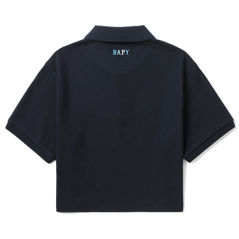 베이프 우먼즈 반팔티 BAPY LOGO POLO SHIRT YL20-212-303 - 상세 이미지 4