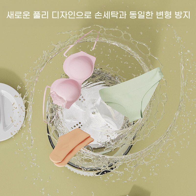 무선 속옷 세탁기 양말 전용 소형 휴대용 가전 bying24 블루 1.5L - 상세 이미지 3
