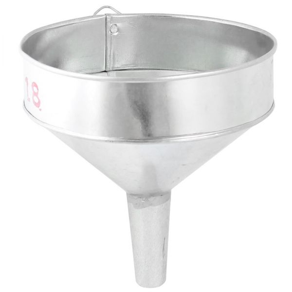 Generic 깔때기 플라스크 깔대기 소분 Qtqgoitem 7 5인치 직경 은색 스테인리스 스틸 액체 필터 모델 대 554 687 904 876 d0f... 
