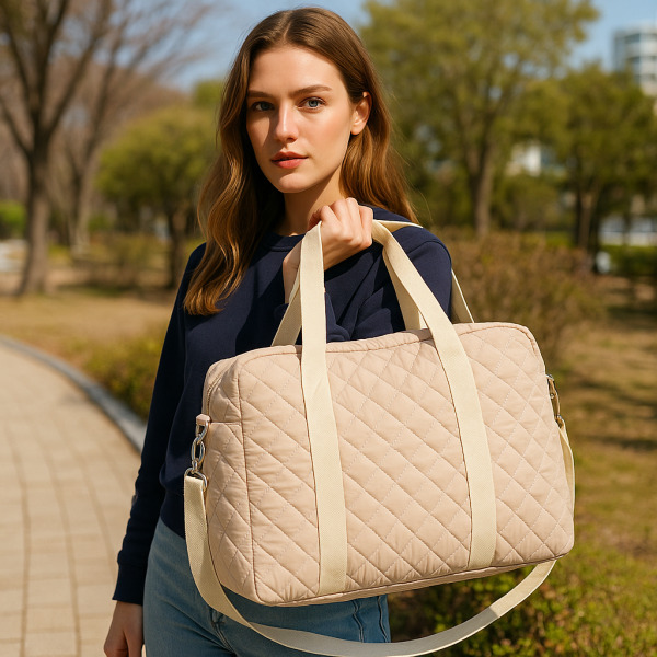 레브리 기저귀가방 누빔 가벼운 국민 숄더백 토트백 유모차 가방