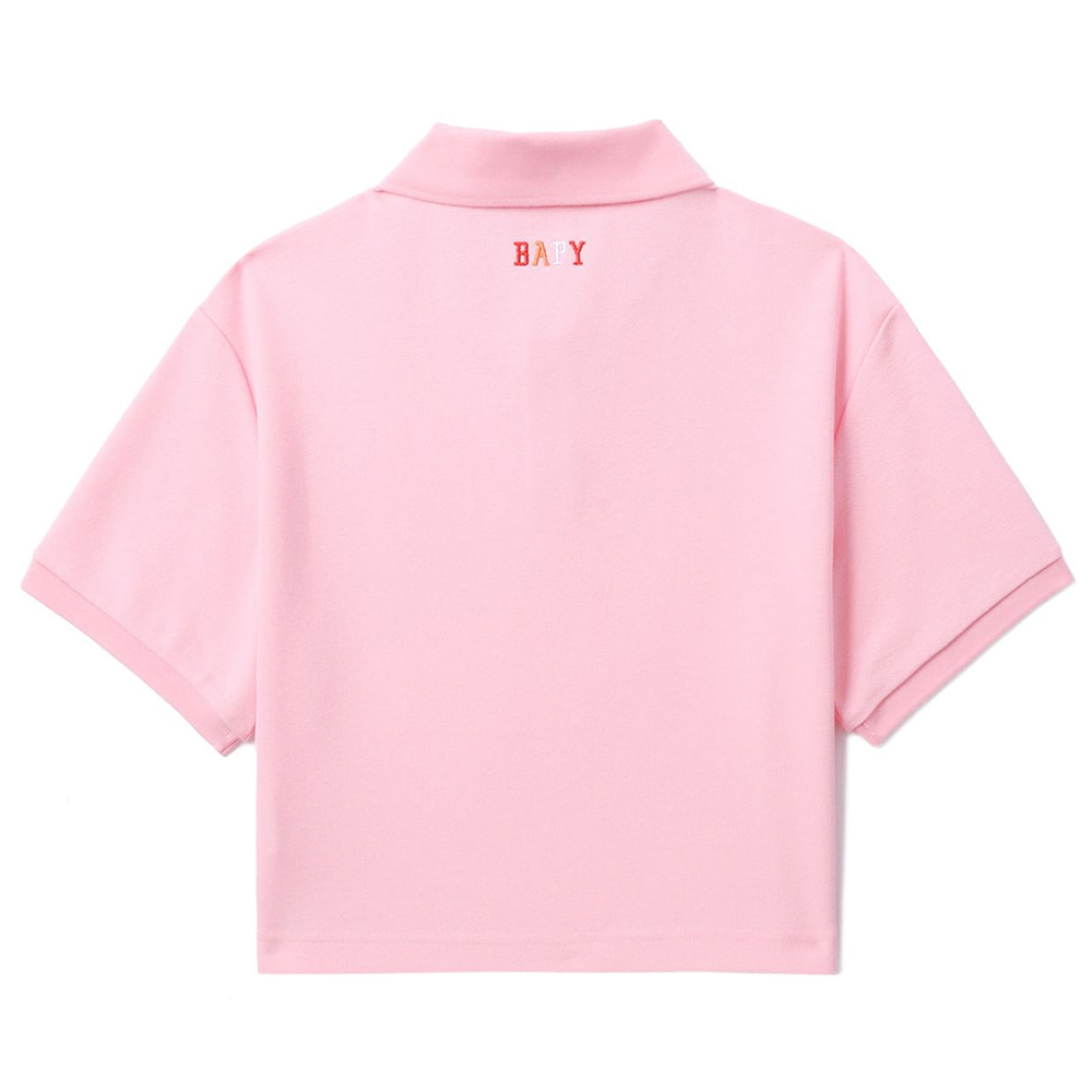 베이프 우먼즈 반팔티 BAPY LOGO POLO SHIRT YL20-212-303 - 상세 이미지 2