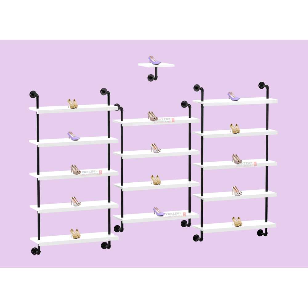 신발 진열대 매장용 운동화 전시대 디피 신발가게 4단 80cm - 상세 이미지 5
