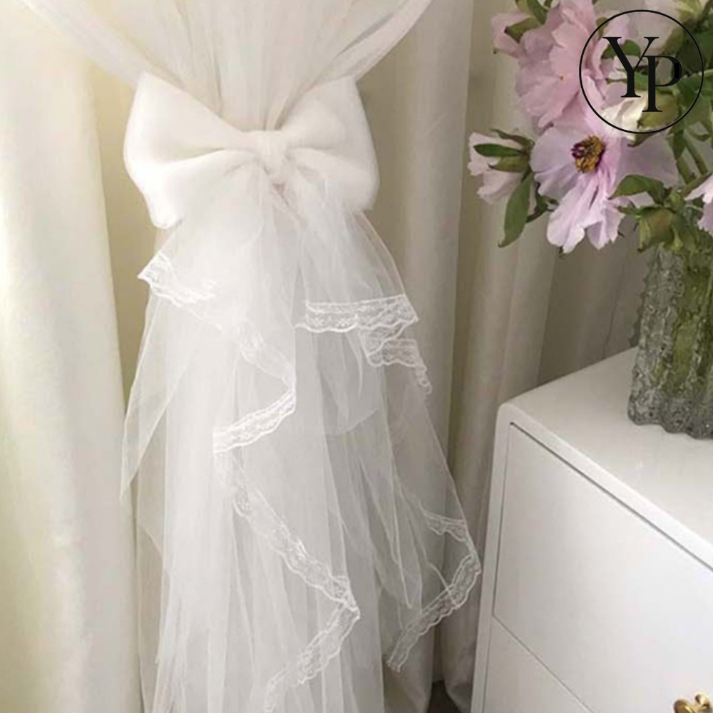 리본 커튼 홀더 타이백 레이스 원단 홈데코 인테리어 커튼 묶음 부자재 악세서리