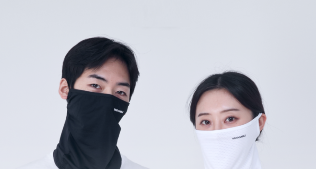 골프냉감마스크 페이스쿨가드 여성 유브이 망사 마스크 여름용안면마스크 선가드 - 상세 이미지 3