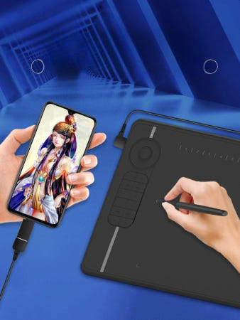 [해외]액타 웹툰그리기패드 액정타블렛 일러스트태블릿 그림그리는패드