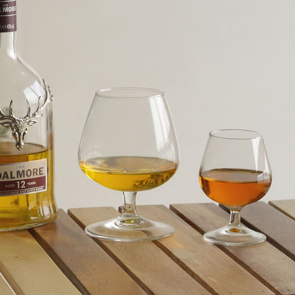 꼬냑잔 브랜디잔 3P세트 3종 유리 글라스 캠핑 신혼 이사 집들이선물 - 상세 이미지 2