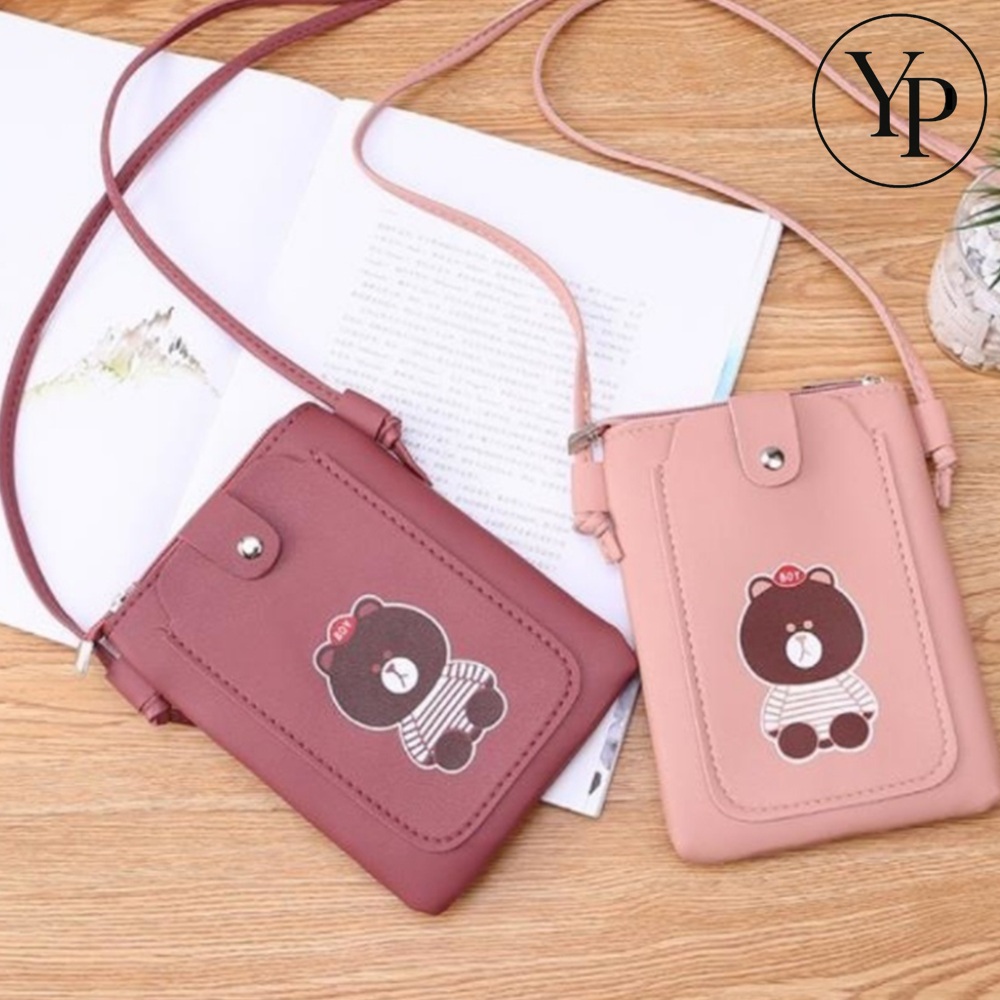 미니 크로스백 휴대폰가방 캐릭터 여행 보조가방 소지품 보관 케이스 핸디백