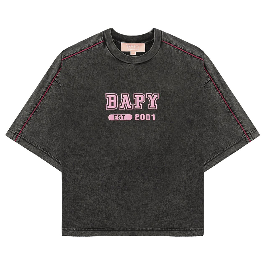 베이프 우먼즈 반팔티 BAPY LOGO TEE YL20-209-306 - 상품 이미지