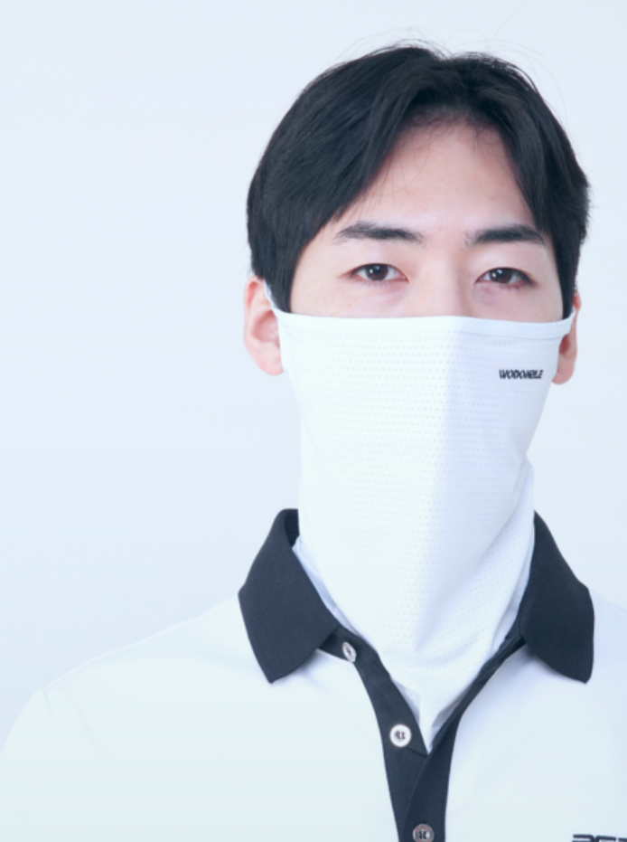 골프냉감마스크 페이스쿨가드 여성 유브이 망사 마스크 여름용안면마스크 선가드 이미지 7