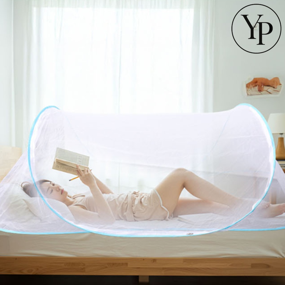 슈퍼싱글 접이식 모기장 1인용 모기텐트 원터치 방충망 아기 침실 야외용