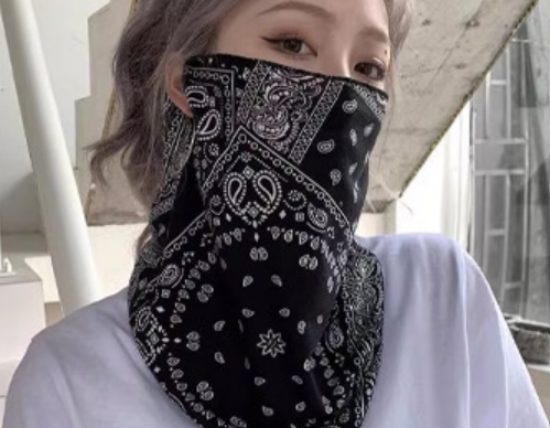 골프 여름 페이스 UV 2종 쿨가드 햇빛가리개 이미지 8