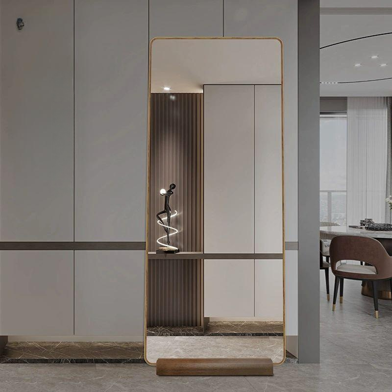 전신 거울 받침대 거치대 스탠드 미러 지지대 너도밤나무 색상 400x1200mm