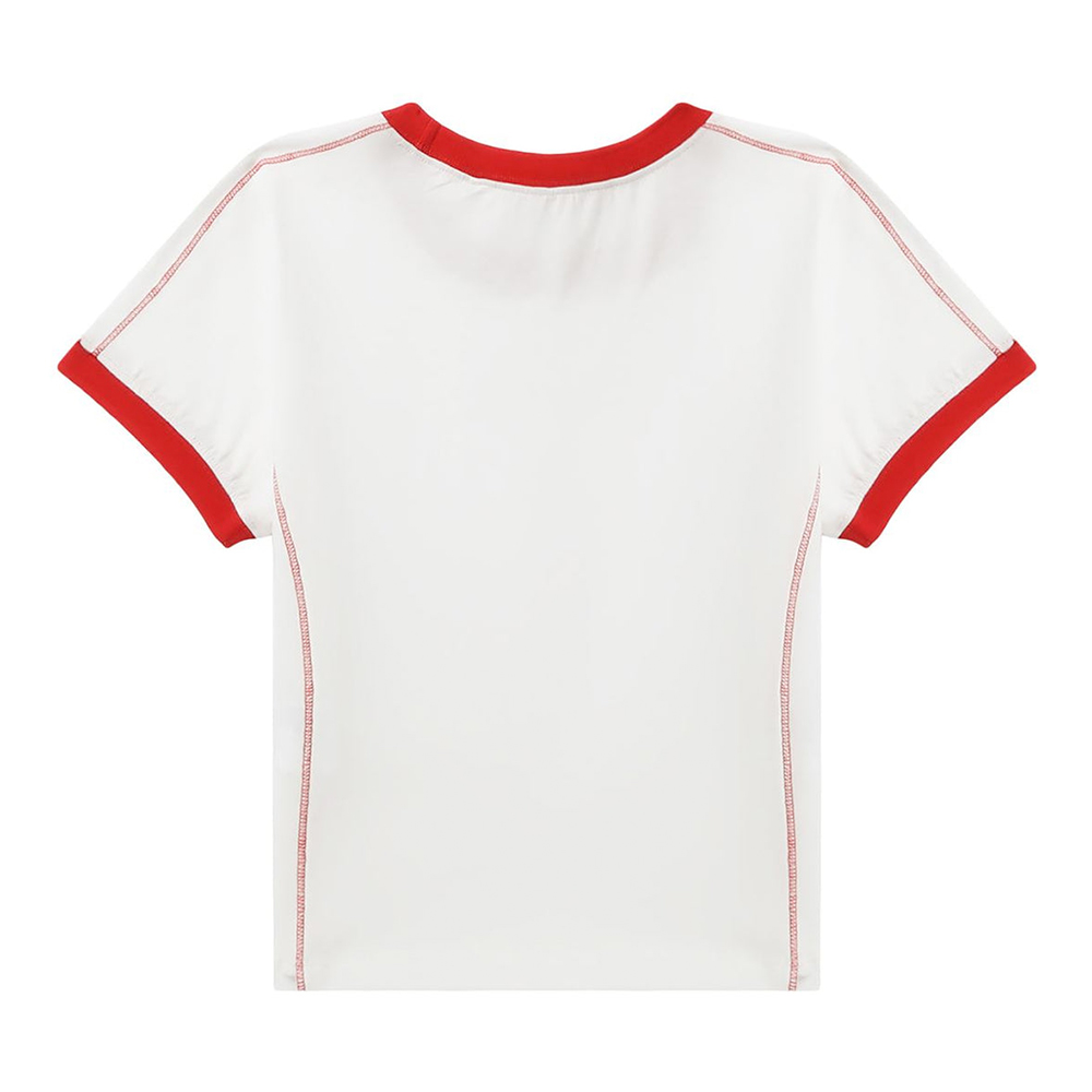 베이프 우먼즈 반팔티 BAPY LOGO RINGER TEE YL20-209-307 - 상세 이미지 2