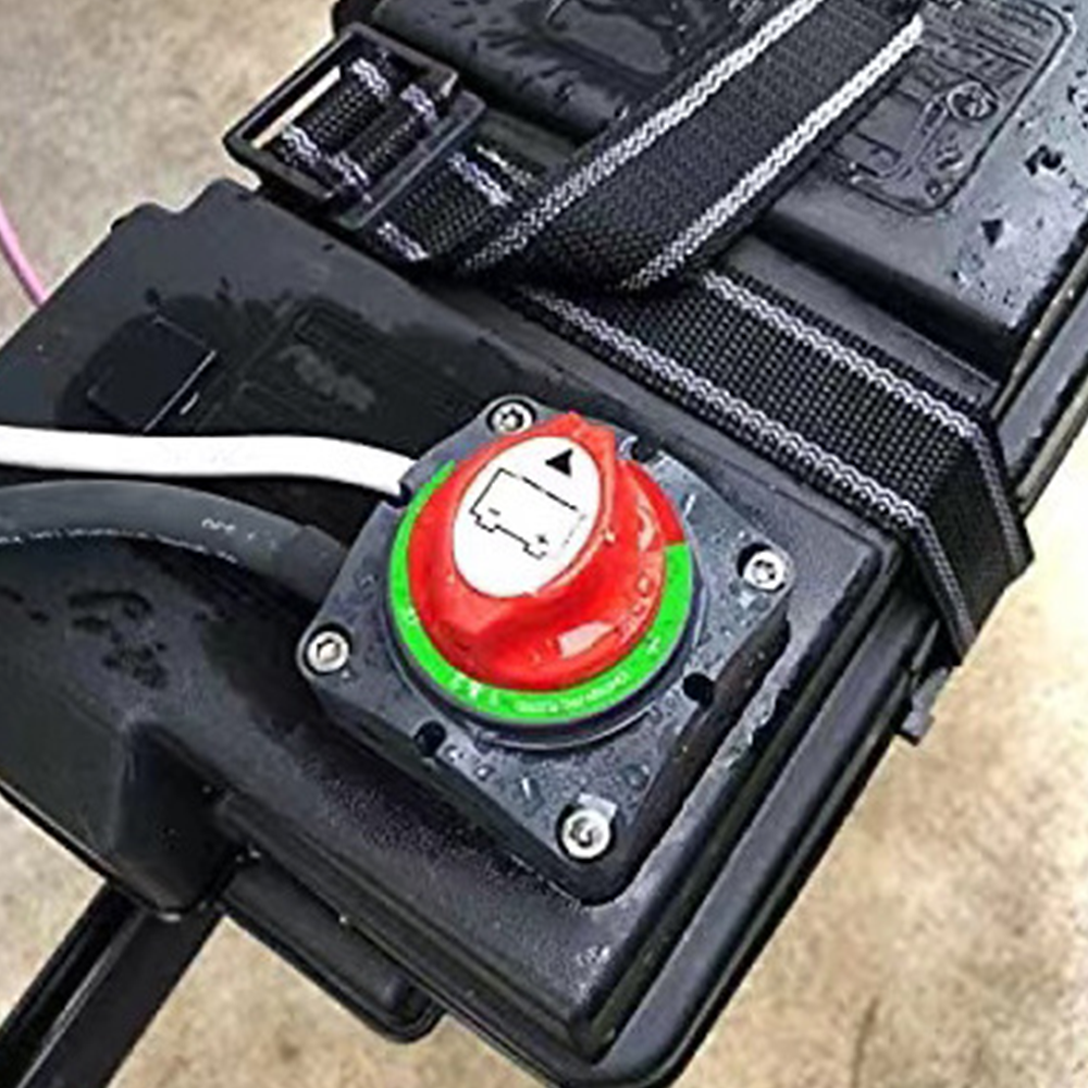 자동차 배터리 3단 전원 분리 선택 스위치 보트 방전 대비 방전방지 단일 상품 이미지 8