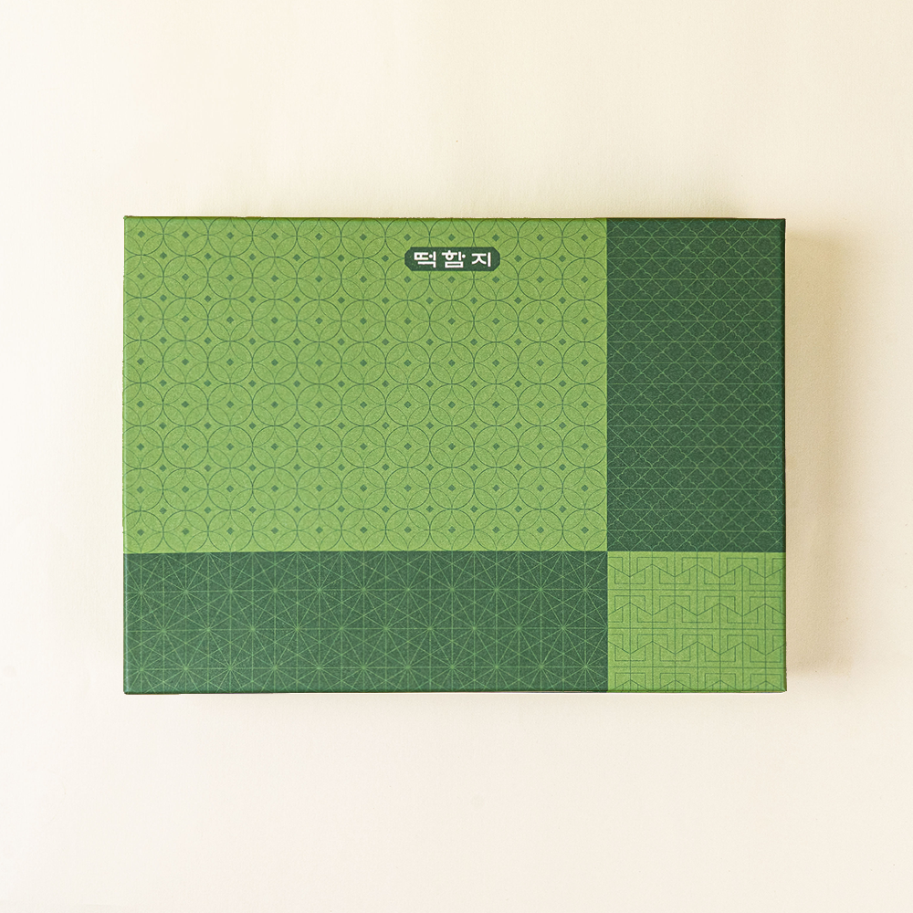 쑥떡 떡함지 쑥인절미 20구 답례떡