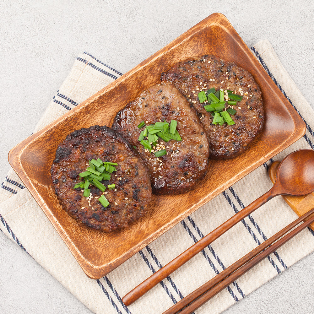 그곳에가면 산지직송 맛상 담양 한돈 떡갈비 400gx3팩 수제 너비아니 소스포함 - 메인 이미지