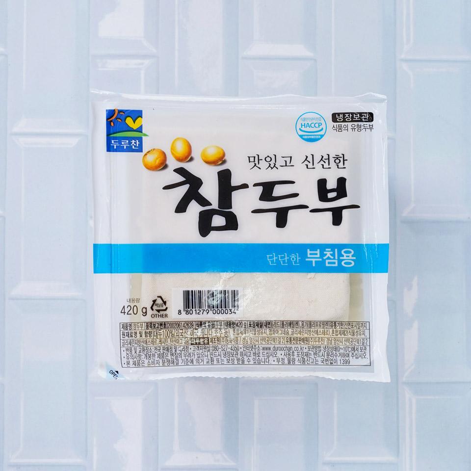 메가마트 두루찬 참두부 단단한 부침용 420g - 상품 이미지