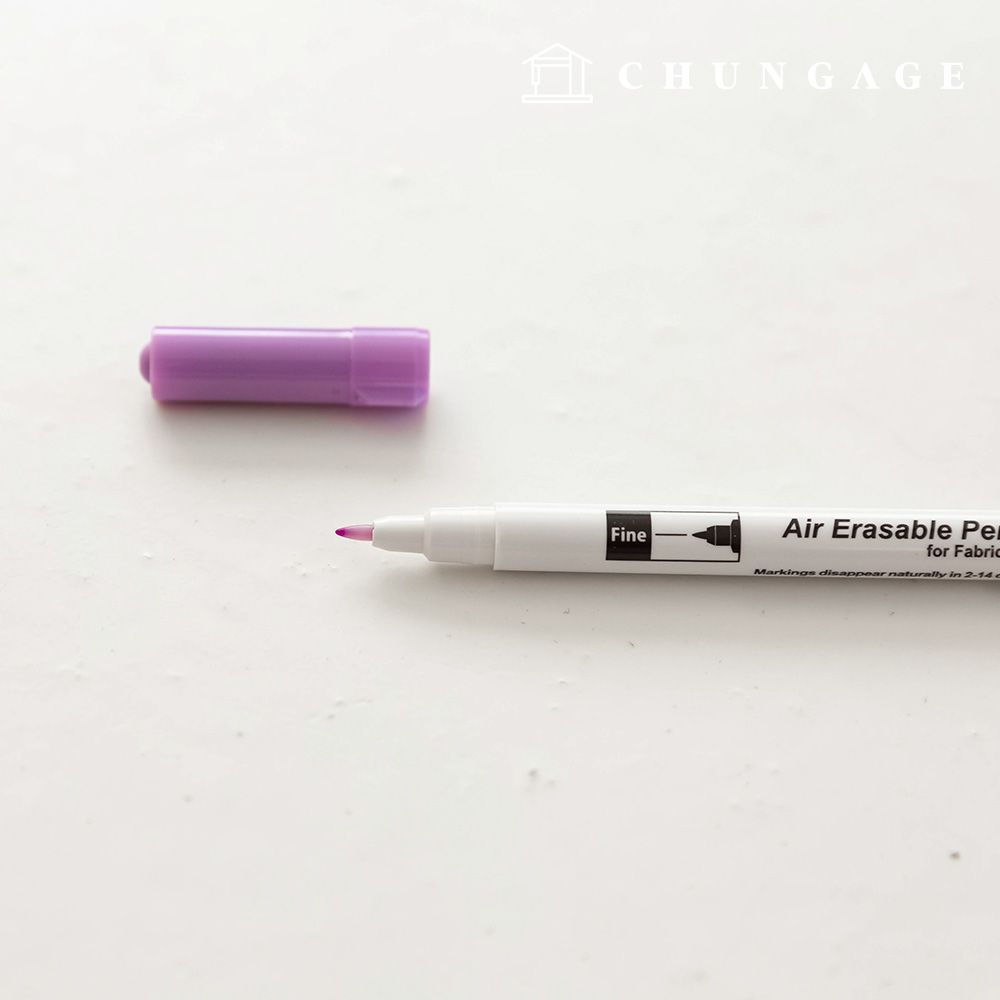 초크펜 수성펜 기화펜 사라지는볼펜 2종