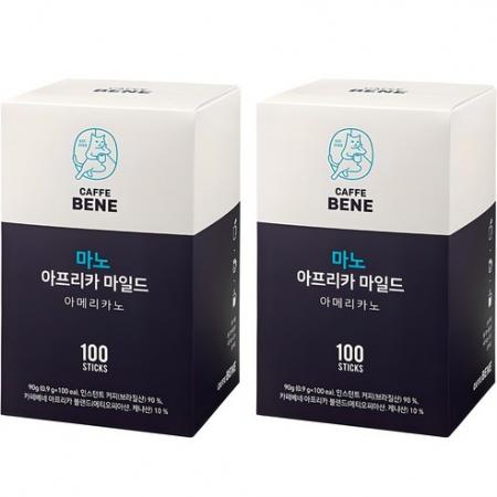 카페베네 마노 아프리카 마일드 900mg 100개입 2개 one option : 에이징스