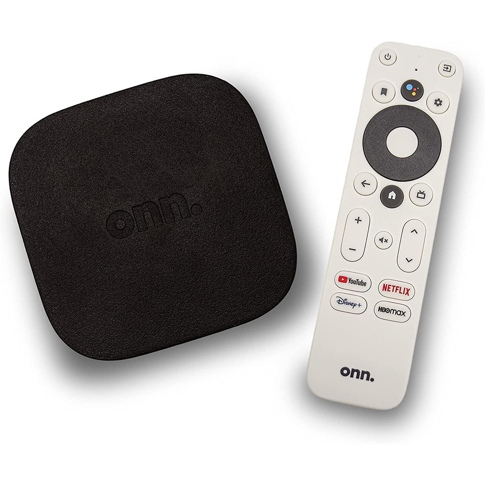 ONN 안드로이드TV 4K UHD 스트리밍 100026240 블랙 - 상품 이미지