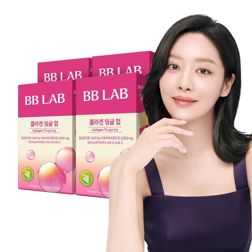 비비랩 콜라겐 탱글 업 젤리 스틱 14포, 4개 - 메인 이미지