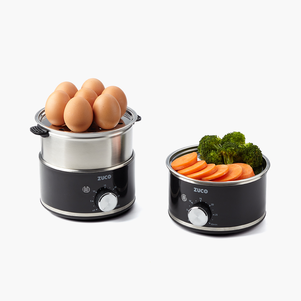 주코 올스텐 2단 계란찜기 계란삶는기계 에그쿠커 스팀듀오 ZE-AL380B