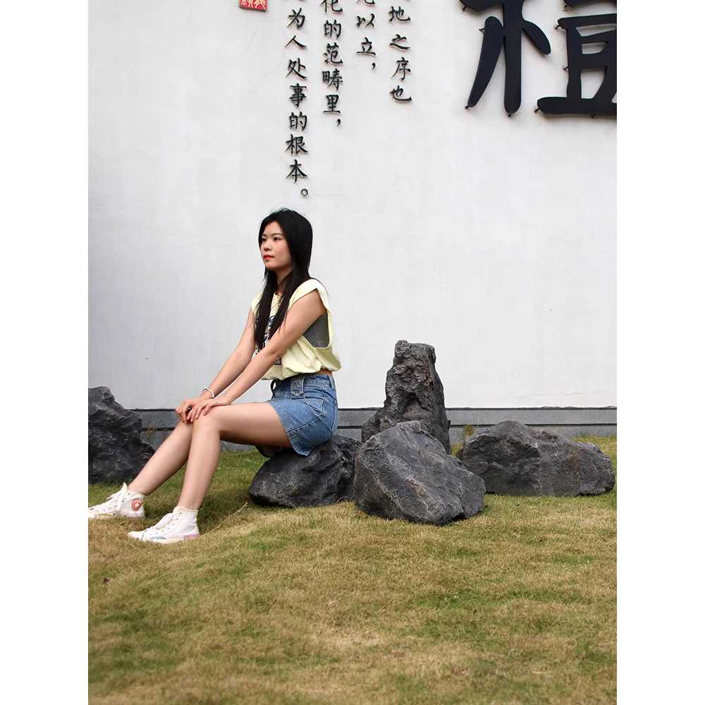 모형돌 조형물 조경석 꾸미기 무대 소품 경계석 정원 01 - 상세 이미지 2