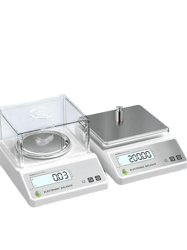 정밀전자저울 0.001g 초정밀 미량저울 계량 실험용 정밀도 0.001g-100g 추 포함 - 상품 이미지