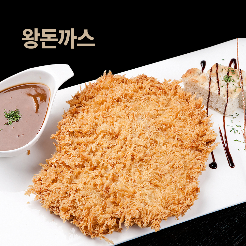 [업소전용] 대왕돈까스 240g×5장 - 상품 이미지