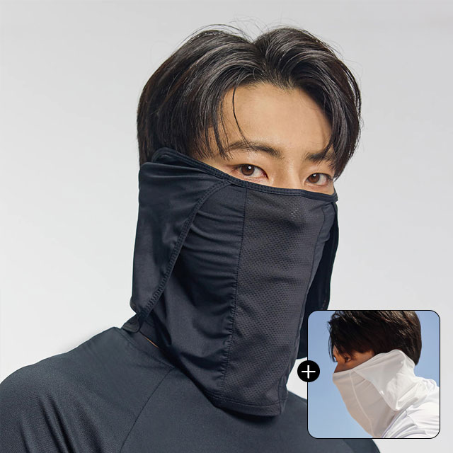 가드맨 와이즈핏 자외선 차단 골프 마스크 1개+1개 - 메인 이미지