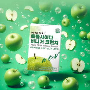 씹어먹는 애사비 캔디 크런치 스틱 애플사이다비니거 크리스피 바이트 볼 2... 맛있게 먹은 솔직 후기 - 상품 이미지 2