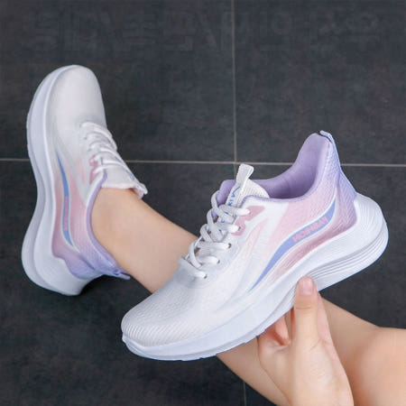 [MOMEGREEN]여성 경량 배드민턴 운동화 런닝 달리기 실내 체육 신발