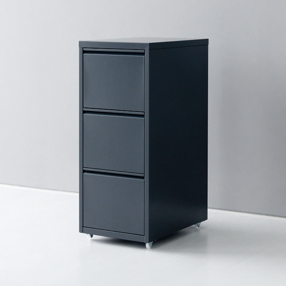 도미닉 서랍장 0.3단 280x410x685mm, 3단, 옐로우 7450.6010 - 상세 이미지 4