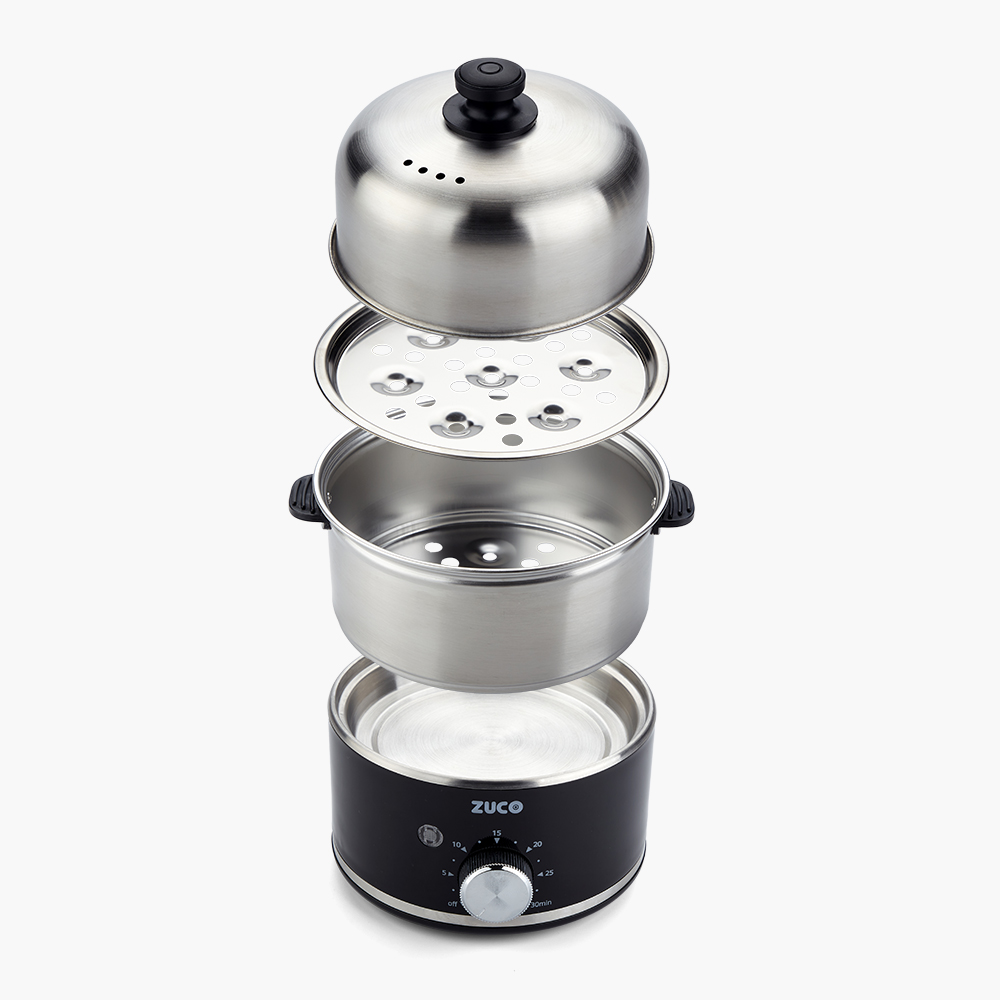 주코 올스텐 2단 계란찜기 계란삶는기계 에그쿠커 스팀듀오 ZE-AL380B