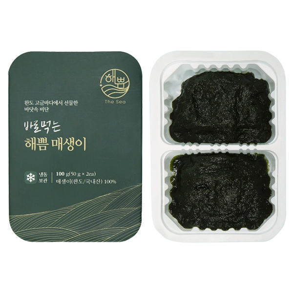 완도 세척 매생이 냉동 무방부제 100g, 3개 - 상세 이미지 2