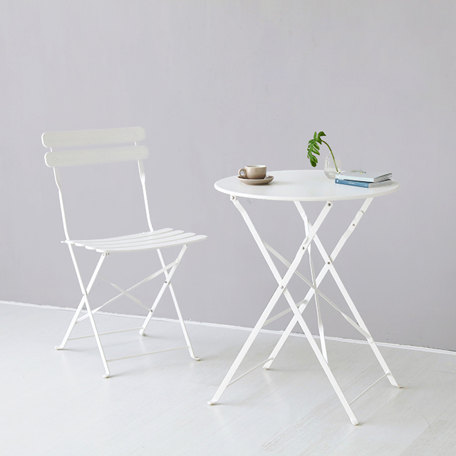 브롬슨 빈티지테이블 60 WFT040 화이트 2443.7925