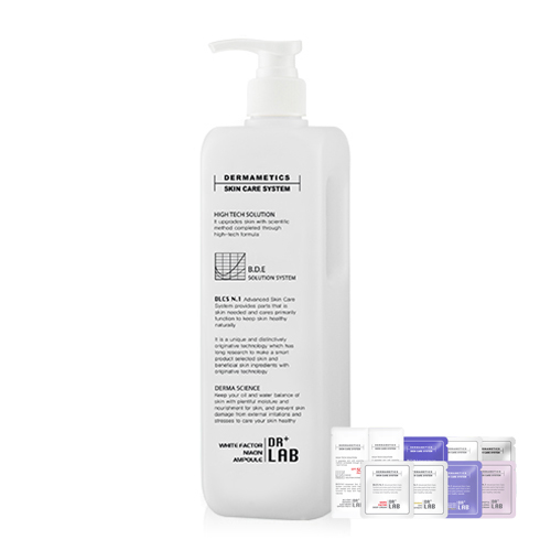 닥터랩 화이트 팩터 나이아신 앰플 500ml 대용량 피부과 화장품 화이트닝 보습 에센스 - 메인 이미지