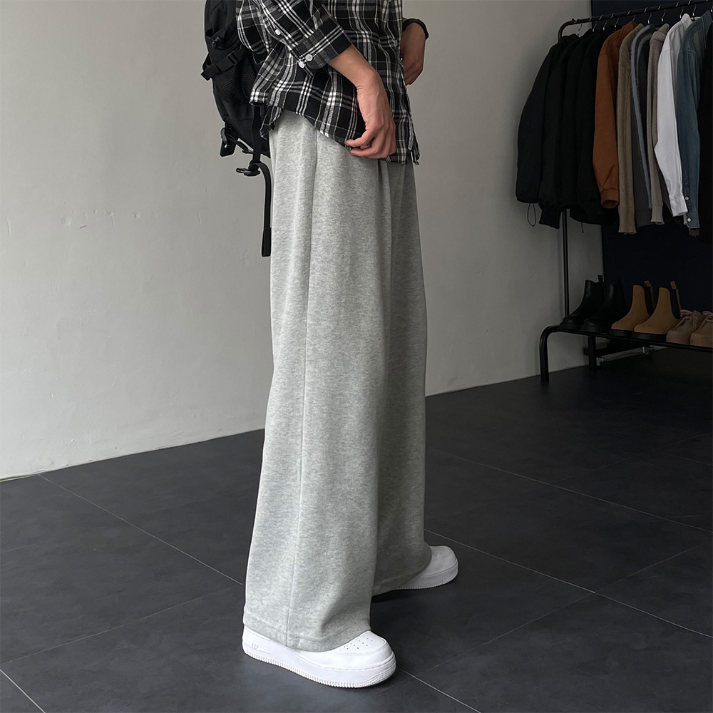 벌룬팬츠 스웻팬츠 남자니트바지 - 상품 이미지