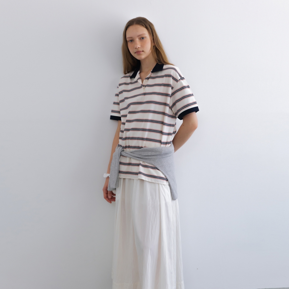 [어나우트] MAXI FULL SKIRT IVORY - 상세 이미지 4