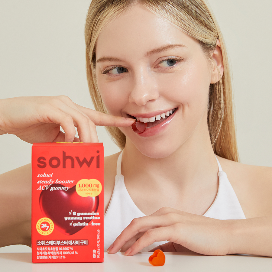 소휘 애사비 구미 애플사이다비니거 비건 젤리 30구미, 6개 이미지 2