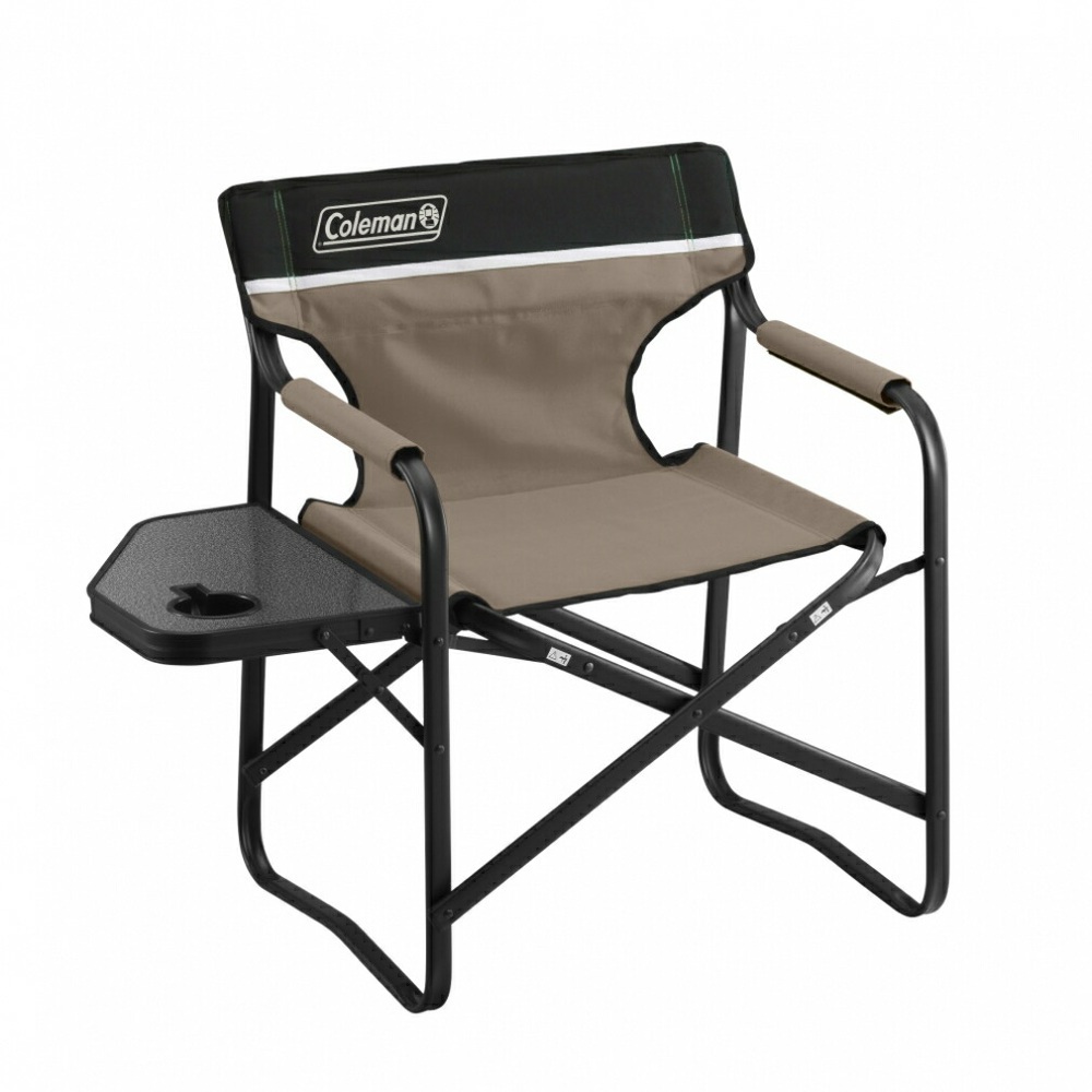 콜맨 아웃도어 캠핑 의자 사이드테이블 데크 피크닉 그레이지 2190860