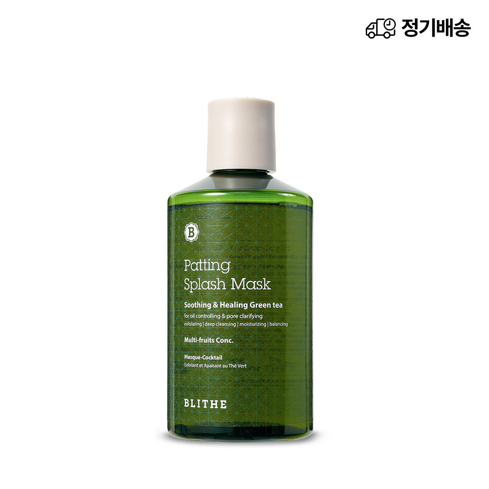 [정기배송] 블라이드 패팅 스플래쉬 세수팩 그린 대용량 300ml - 상품 이미지