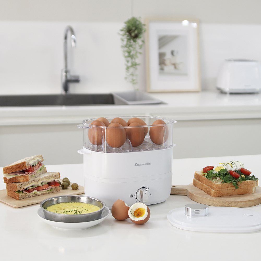 라쿠진 2단 계란찜기 미니찜기 에그쿠커