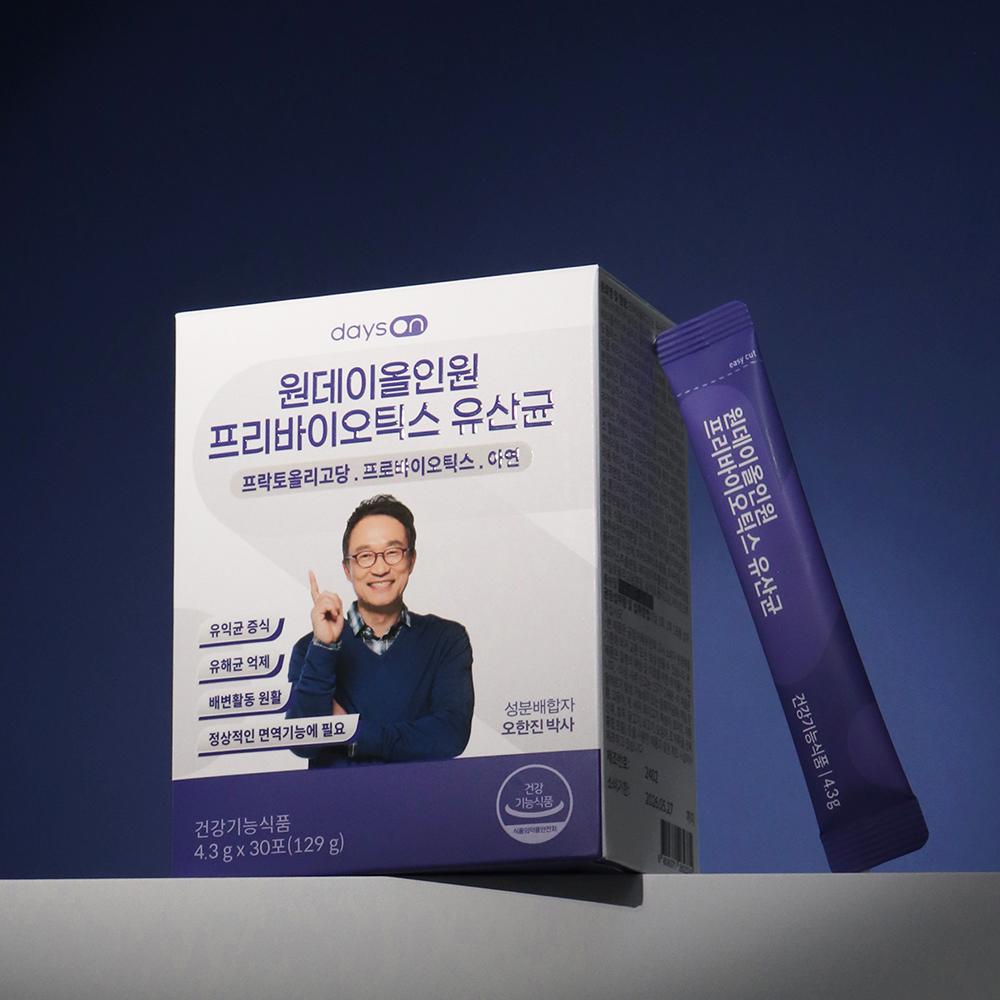 [시즌4 업그레이드][3개월] 데이즈온 원데이올인원 프리바이오틱스 유산균