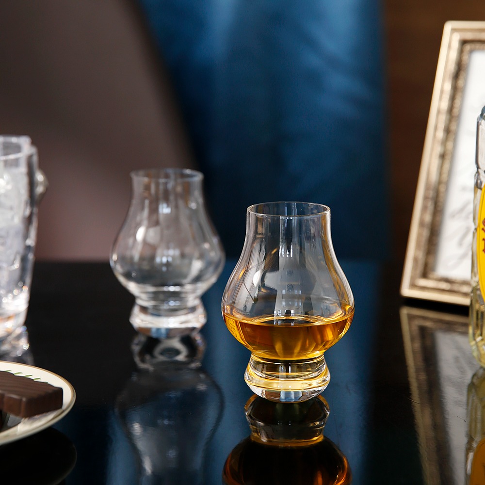 싱글몰트 튤립 위스키잔 210ml 2P