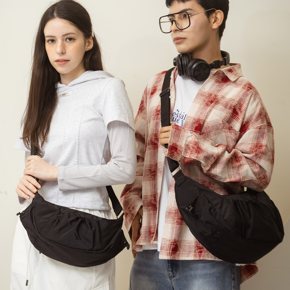 PEEPS supernova hobo cross bag(black) S/M 크로와상백 - 상세 이미지 3