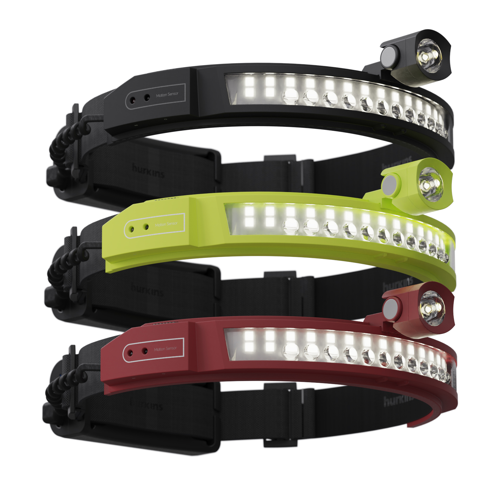 허킨스 울티마 충전식 LED 헤드랜턴 낚시 등산 해루질 안전모