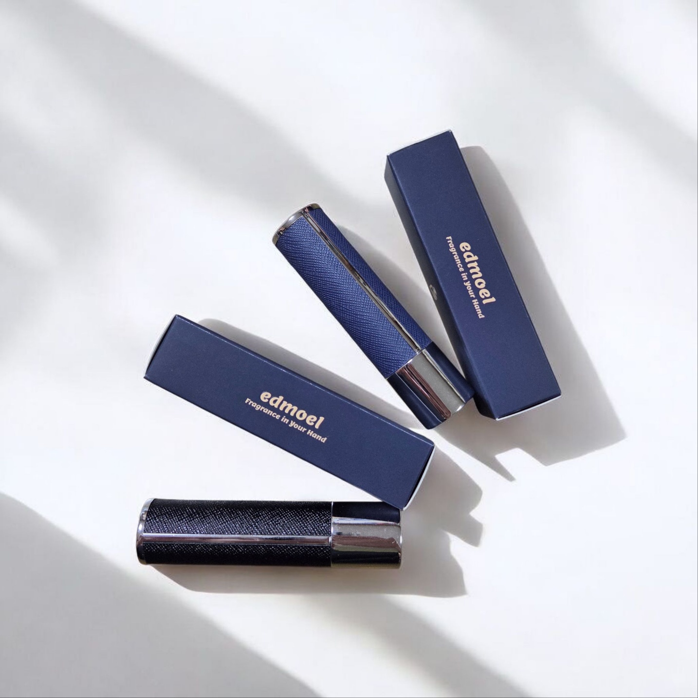 에드모엘 펌핑식 향수공병 향수 소분 용기 레더 에디션