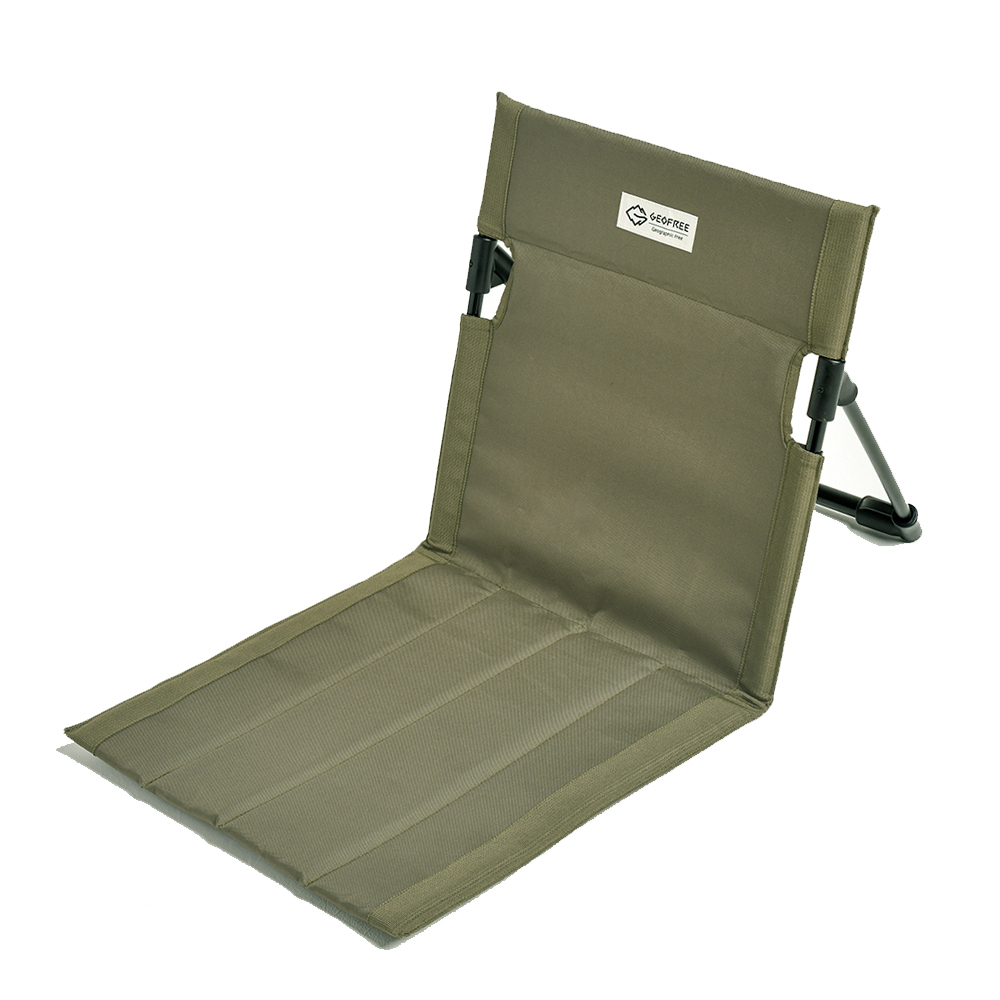 지오프리 서포트 그라운드 좌식 의자 폴딩 접이식 카키